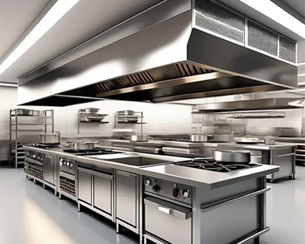 Kitchen Equipment Scheme for Large Group Meal Distribution Center